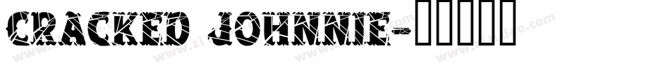 Cracked Johnnie字体转换